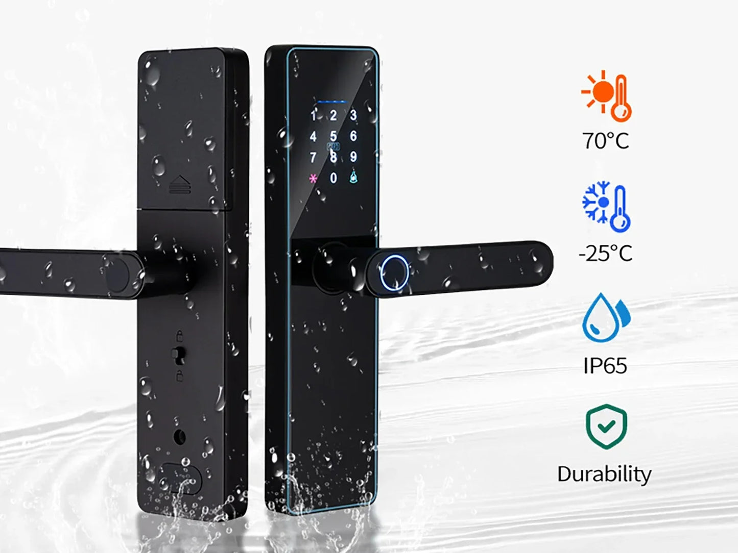 EverTrend Pro-Lock: Intelligentes Türschloss mit Fingerabdruck