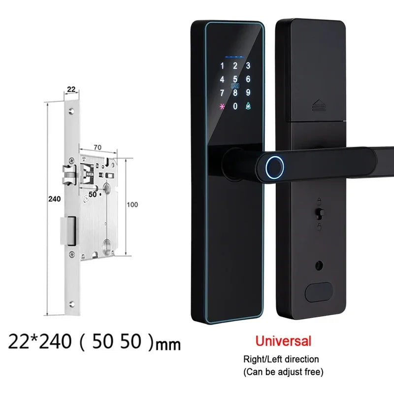 EverTrend Pro-Lock: Intelligentes Türschloss mit Fingerabdruck