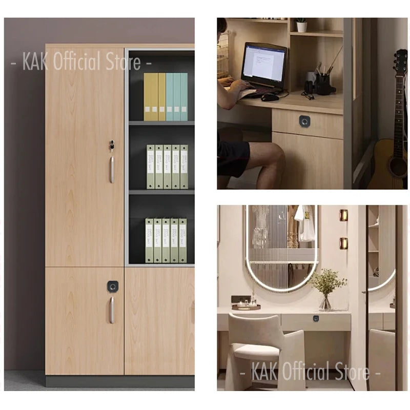 EverTrend Safe-Cabinet: Biometrisches Schloss für Schubladen