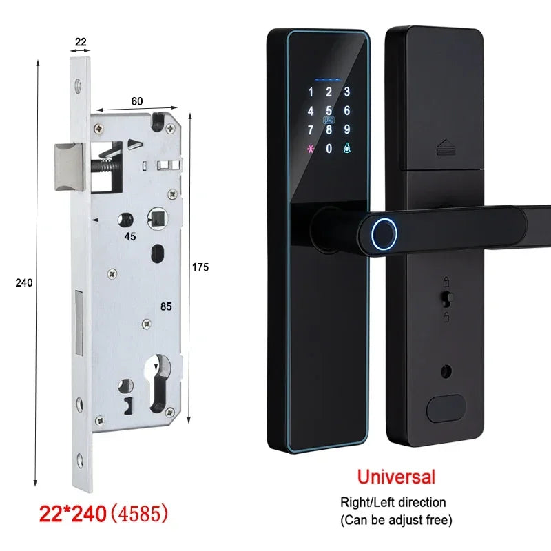 EverTrend Pro-Lock: Intelligentes Türschloss mit Fingerabdruck