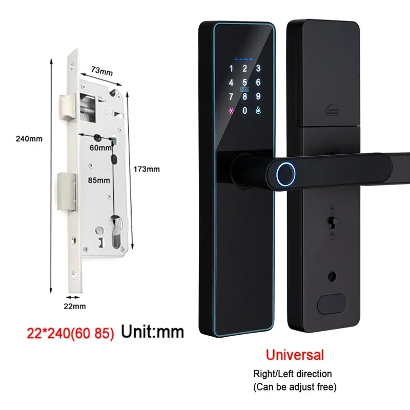 EverTrend Pro-Lock: Intelligentes Türschloss mit Fingerabdruck