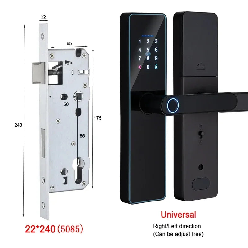 EverTrend Pro-Lock: Intelligentes Türschloss mit Fingerabdruck