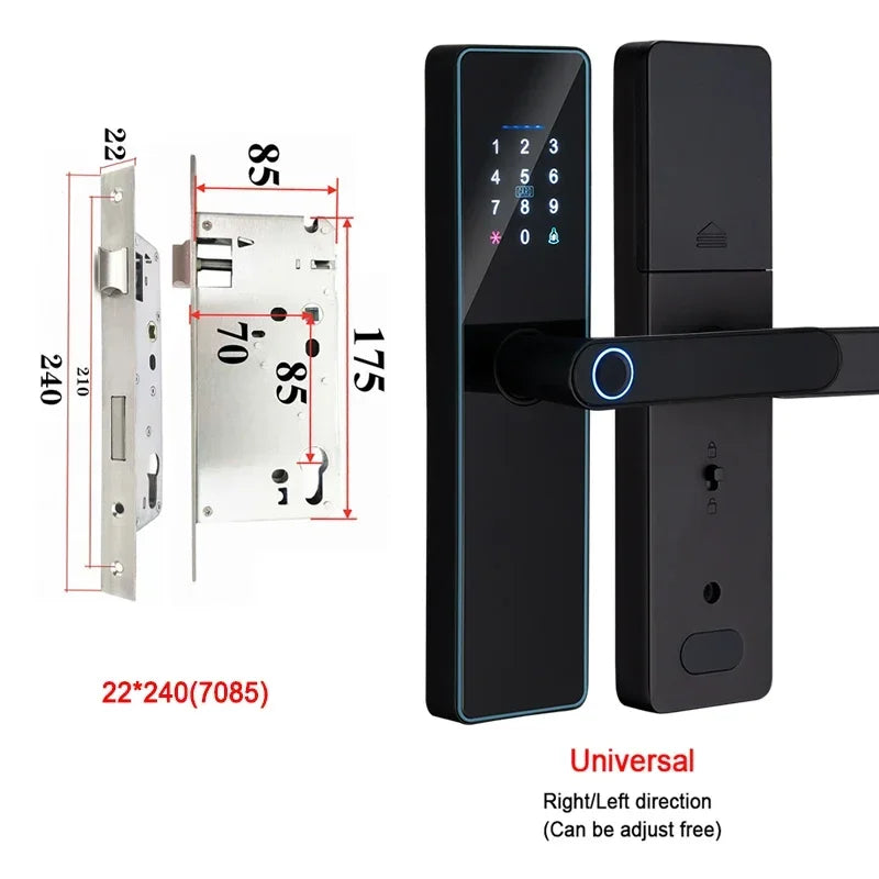 EverTrend Pro-Lock: Intelligentes Türschloss mit Fingerabdruck