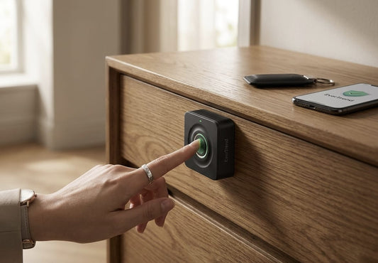 EverTrend Safe-Cabinet: Biometrisches Schloss für Schubladen
