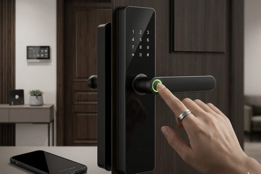 EverTrend Pro-Lock: Intelligentes Türschloss mit Fingerabdruck