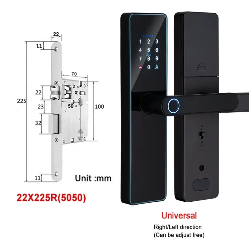 EverTrend Pro-Lock: Intelligentes Türschloss mit Fingerabdruck