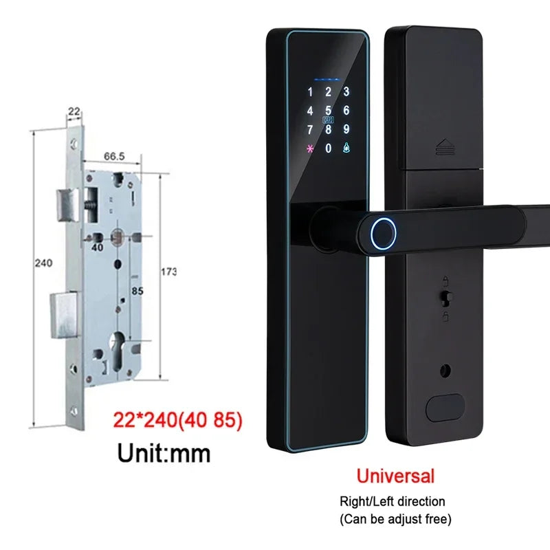 EverTrend Pro-Lock: Intelligentes Türschloss mit Fingerabdruck