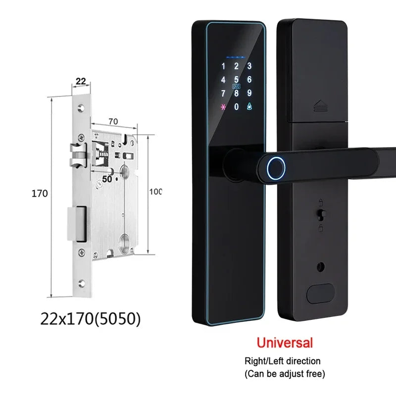 EverTrend Pro-Lock: Intelligentes Türschloss mit Fingerabdruck