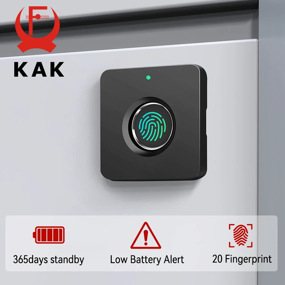 EverTrend Safe-Cabinet: Biometrisches Schloss für Schubladen